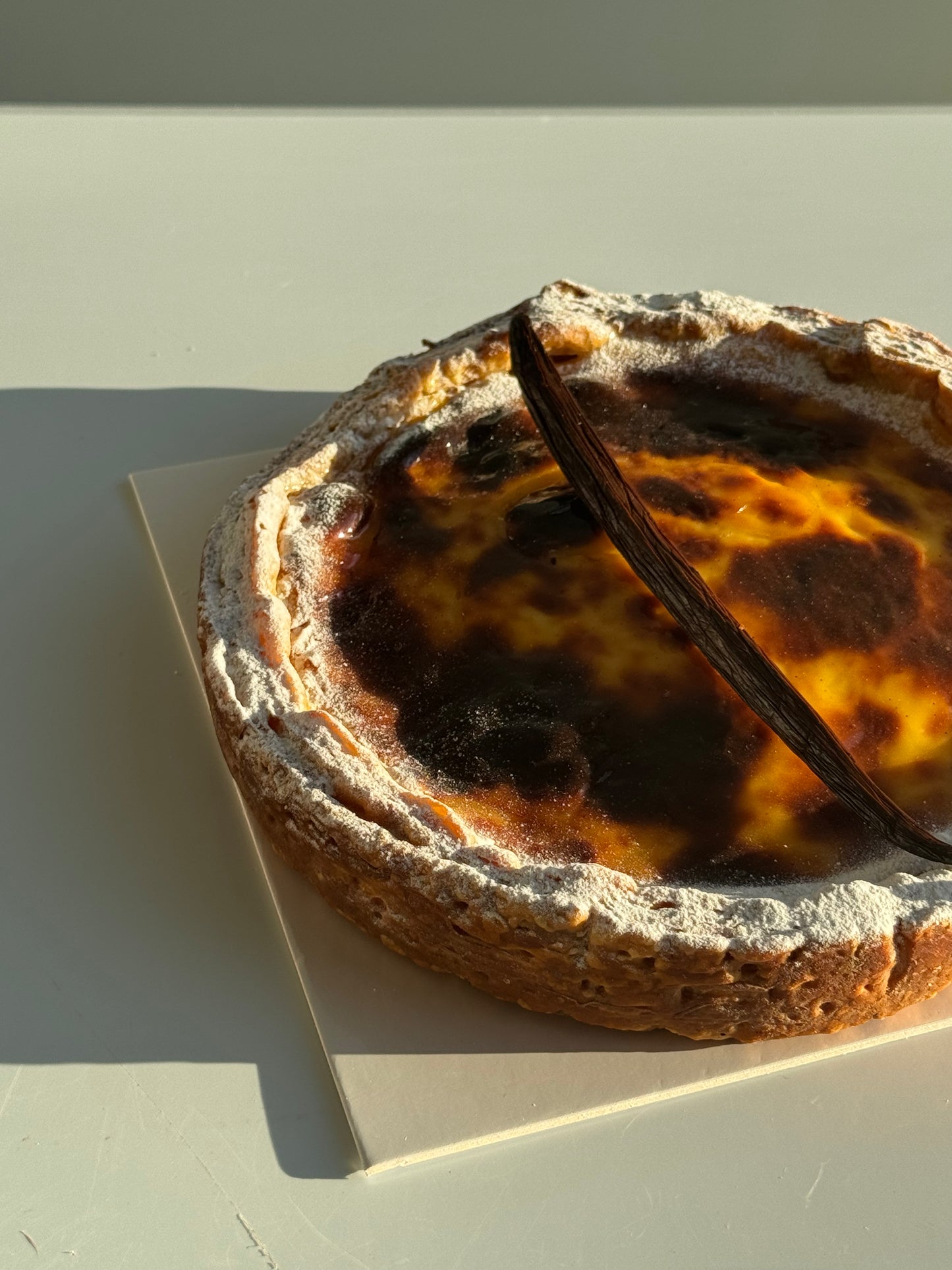 Le Flan à la vanille