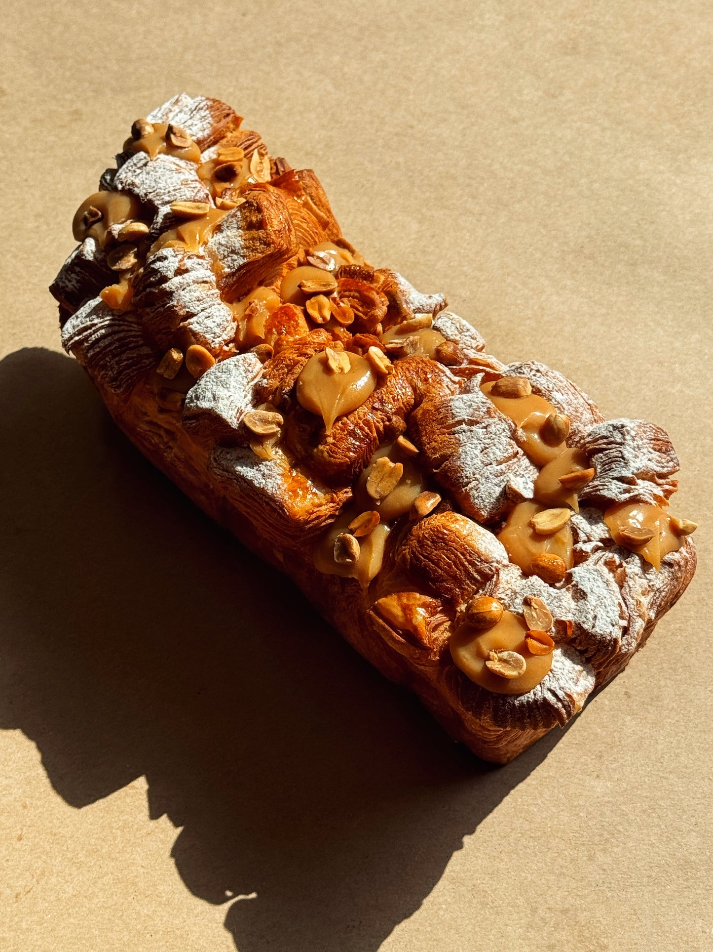 Brioche Feuilletée Fête des pères - Caramel / Cacahuete