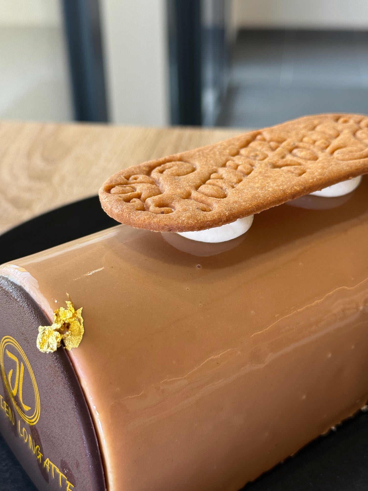 Bûche Vanille-Caramel (6p)