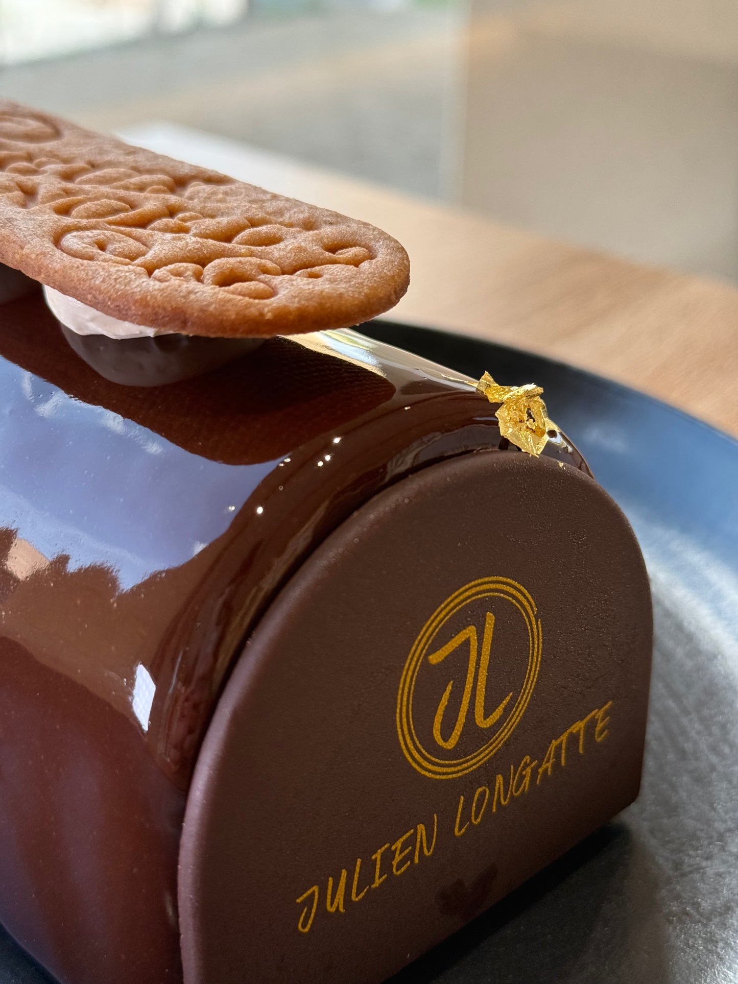 Bûche Poire Chocolat Spéculoos (6p)