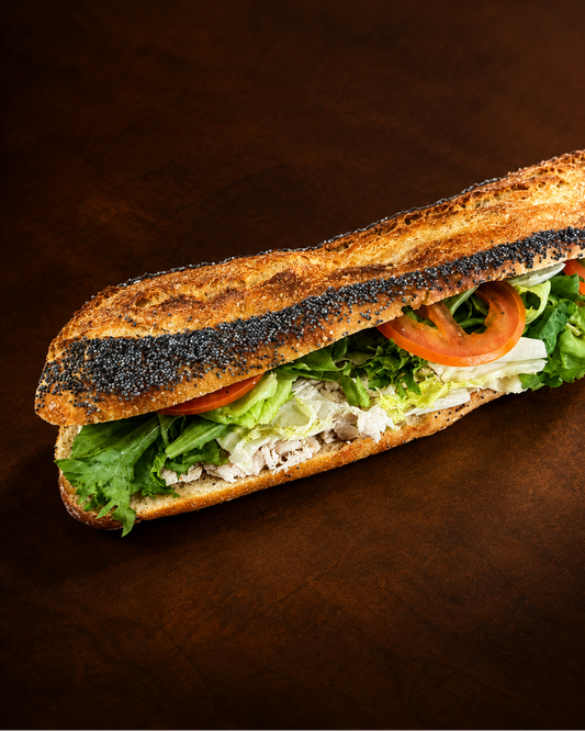 Sandwich Poulet-Pavot